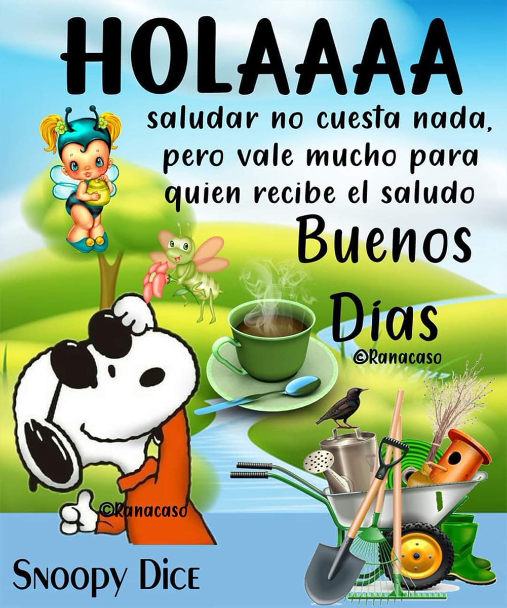 Buenos Días Snoopy Martes Imfuture14