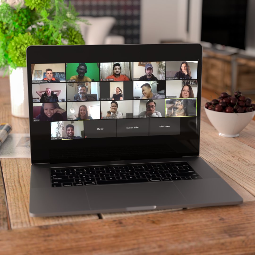 Like many others, we're embracing the "new normal" though Virtual Meetings. It's great to see so many smiling faces in the team! 

Can you spot anyone that you know? 😄👇

#digitalmarketing #zoom