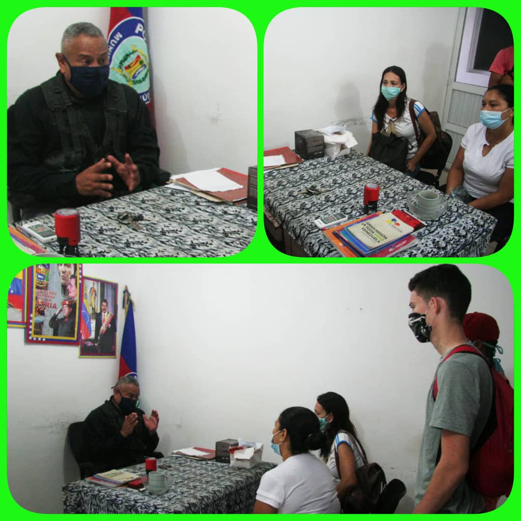 AlcaldesaV's tweet photo. Hoy lunes fueron citados a reunión las representantes de los adolescentes que fueron localizados la tarde de ayer domingo en la Urbanización Manuel Salvador Salinas https://t.co/ToobINqlBc