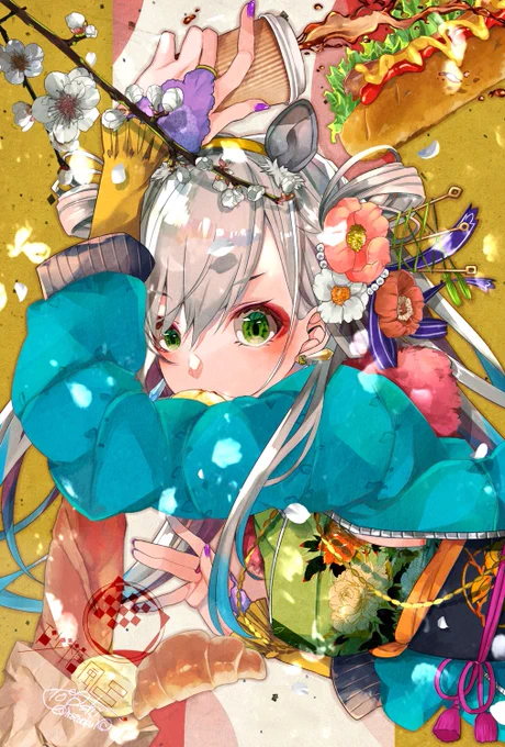 #絵描き繋がれよもやまださん()からバトン戴きました!オリジナルは鬼の三姉妹、後は二次創作を細々と。とにかく女の子が大好きです!浮上率はあまり高くありませんがご趣味の合う方ぜひフォローお願いします(*'▽`*)私からのバトンはリプ欄にてお渡し致します! 