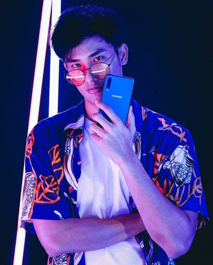 a thread of tay tawan wearing printed shirt #Tawan_V  @Tawan_V