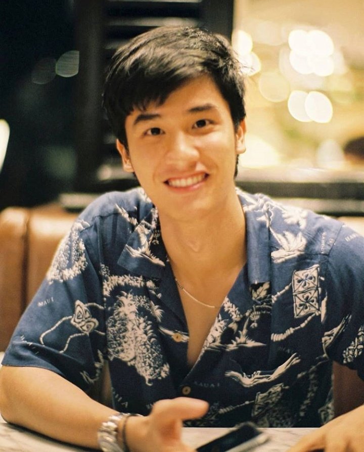 a thread of tay tawan wearing printed shirt #Tawan_V  @Tawan_V