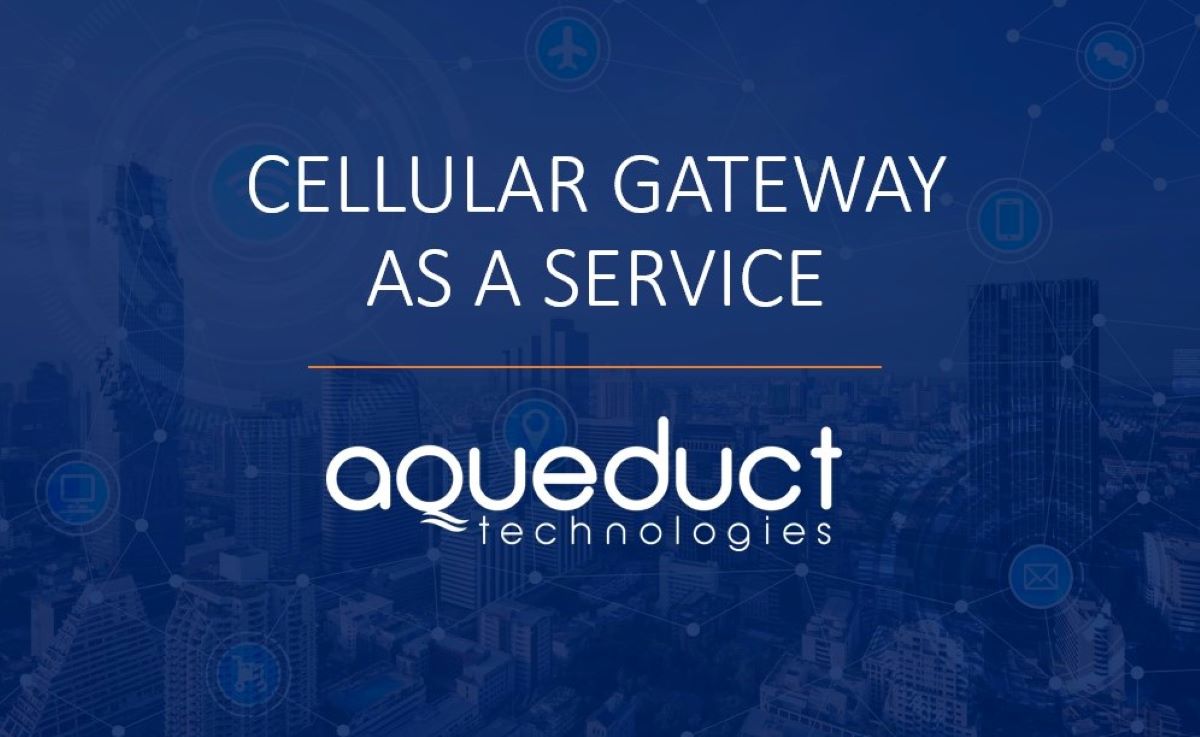 AqueductTech's tweet image. Excited to announce that we have expanded our solutions to now include Cellular Gateway as a Service! 

Read more about our offering here: aqueducttech.com/aqueduct-expan…

#CellularGateway #WirelessWAN