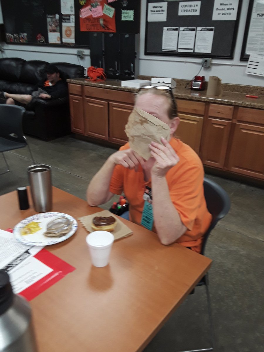 Breakfast and social distancing!!!