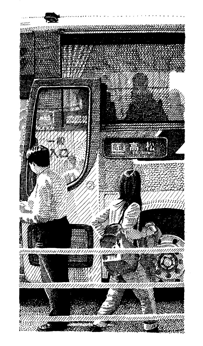 安永知澄さん@chisumiyから絵描きバトン。安永さんは広島県のご出身らしいので、せっかくなので以前旅行したJR呉線の風景と三原駅ホームで見かけた親子の絵。おまけで自分は香川県に住んでたので琴電と高松駅バスターミナルの絵。瀬戸内海ローカル電車絵。8年前くらいに描いた絵。  #絵描き繋がれ 