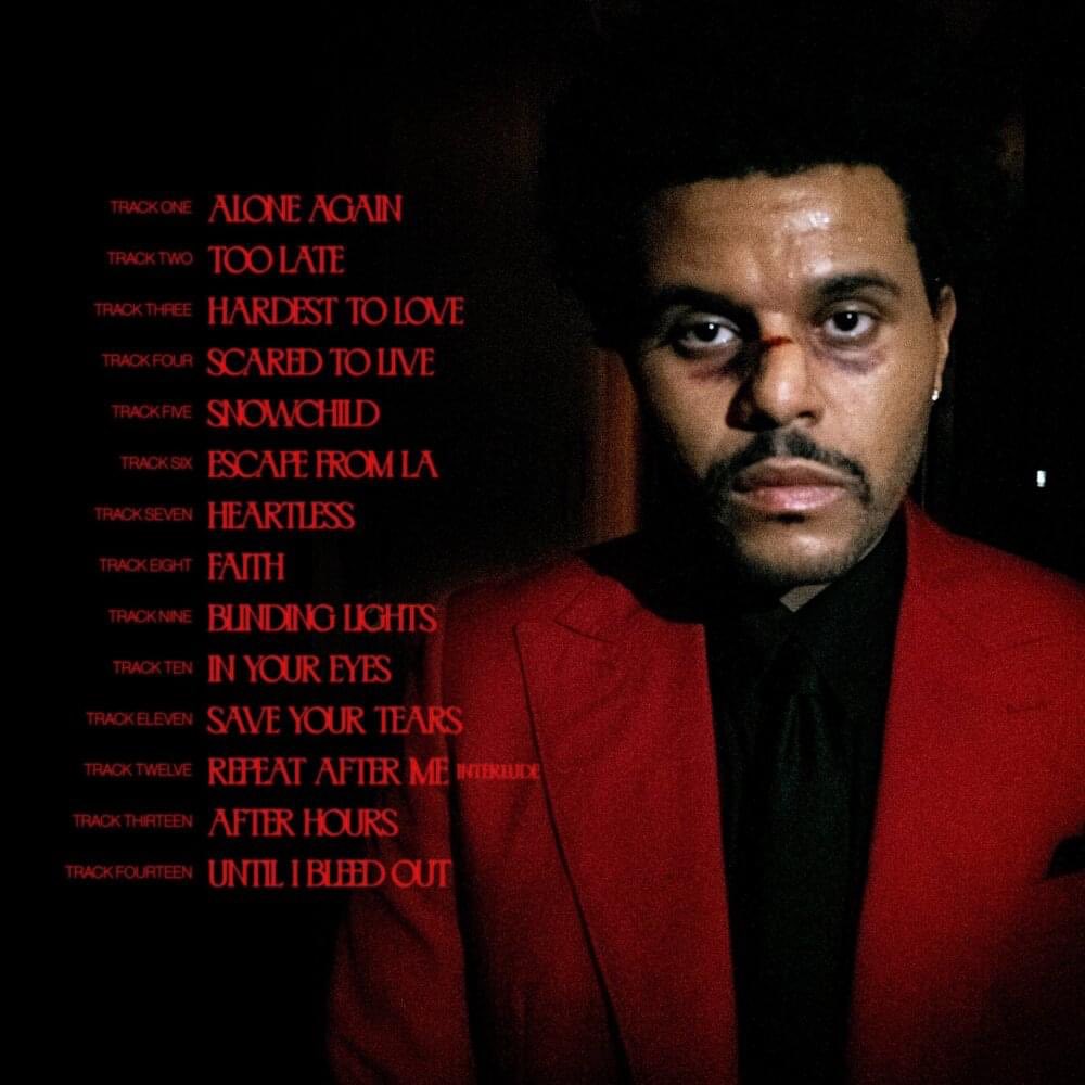 52. The Weeknd - After hours