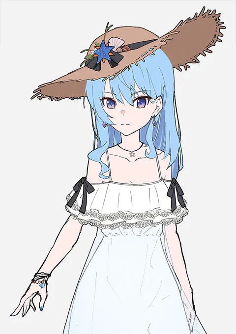 とりあえずこのようなデザイン
#ほしまちぎゃらりー番外編 