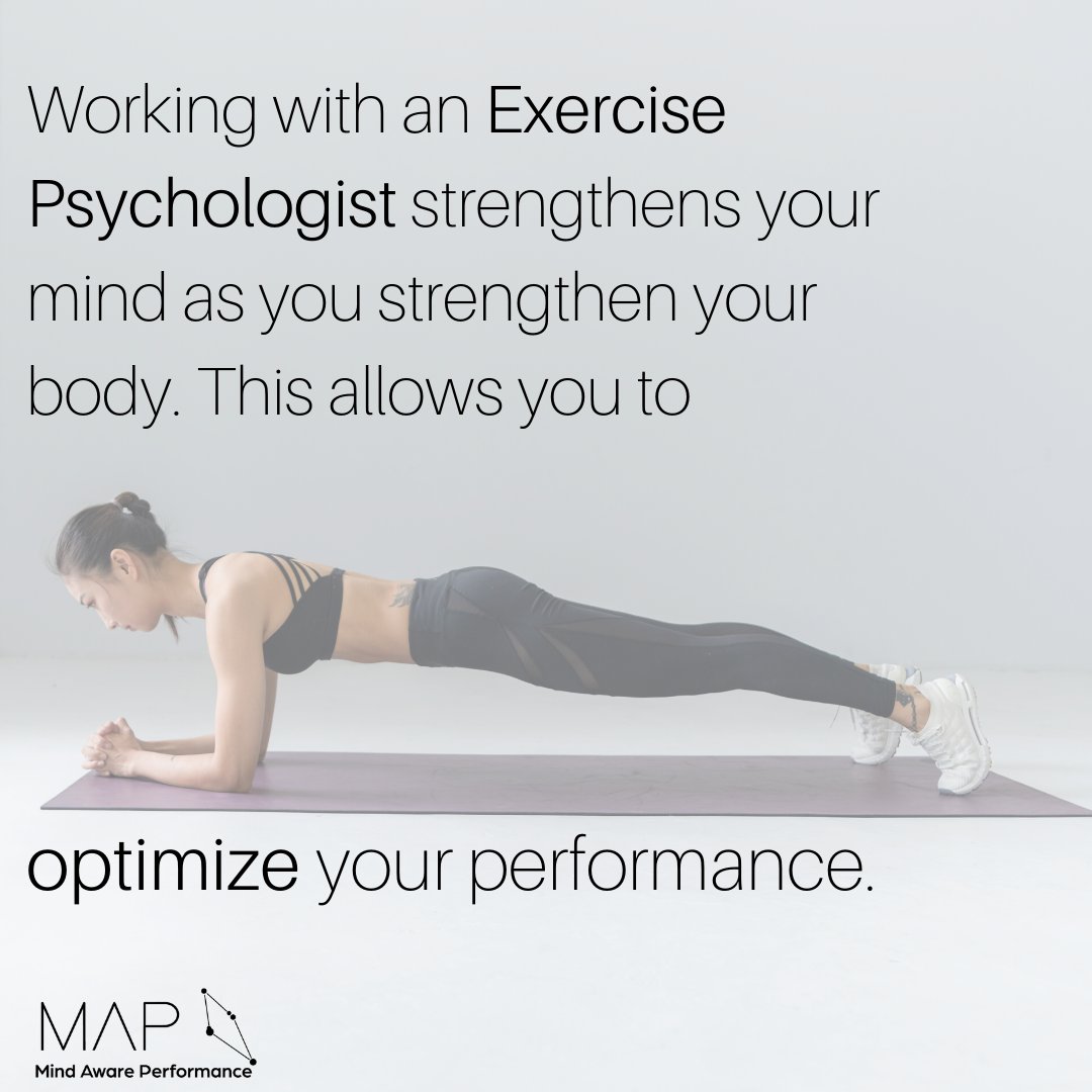 Are you curious about the benefits of working with a Exercise and Performance Psychologist? Get in touch today for a free consultation.

#strengthenyourmind #strongmindstrongbody
#psychology