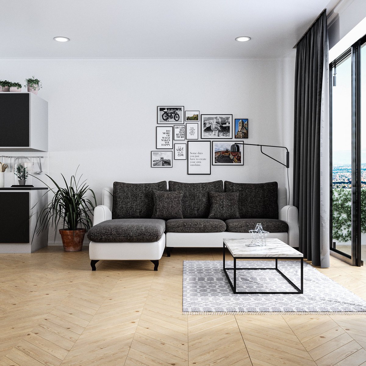 THEWOLVES_inc's tweet photo. A personal 3D project aimed to create photo realistic renders of a Scandinavian studio apartment situated on a hilltop with great view to a suburban environment.

Made with Revit &amp; 3ds max @autodesk render @CoronaRenderer.

#render #animation #cgi #3d #3drendering @andrewpprice https://t.co/yr9pFZJQx1