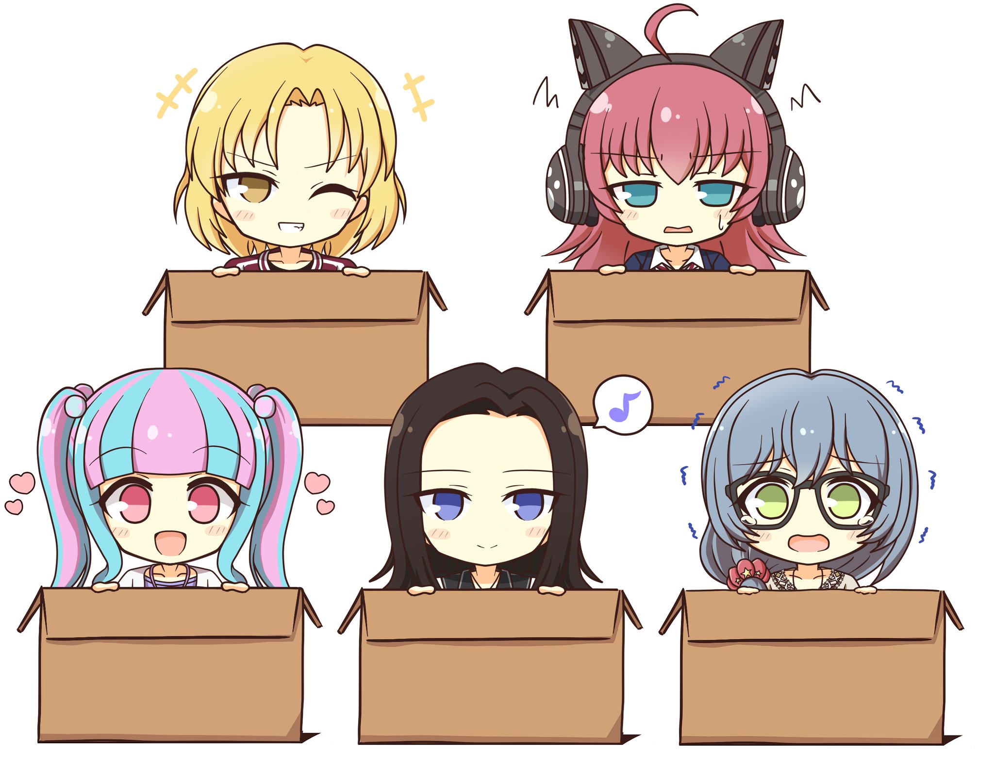 Chu2 x Pareo Bang Dream
