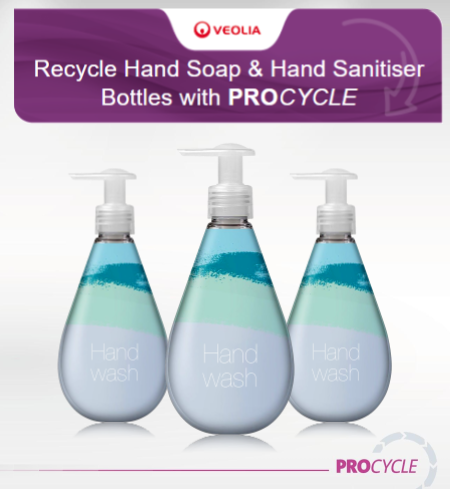 VeoliaUK's tweet photo. Recycle your hand wash and hand sanitiser bottles with #Procycle to tackle the current global shortage of these items and get them to those that are in need. Order your healthcare bottles recycling box today: https://t.co/NxPfjrW0fv https://t.co/zbIAUve2Mw