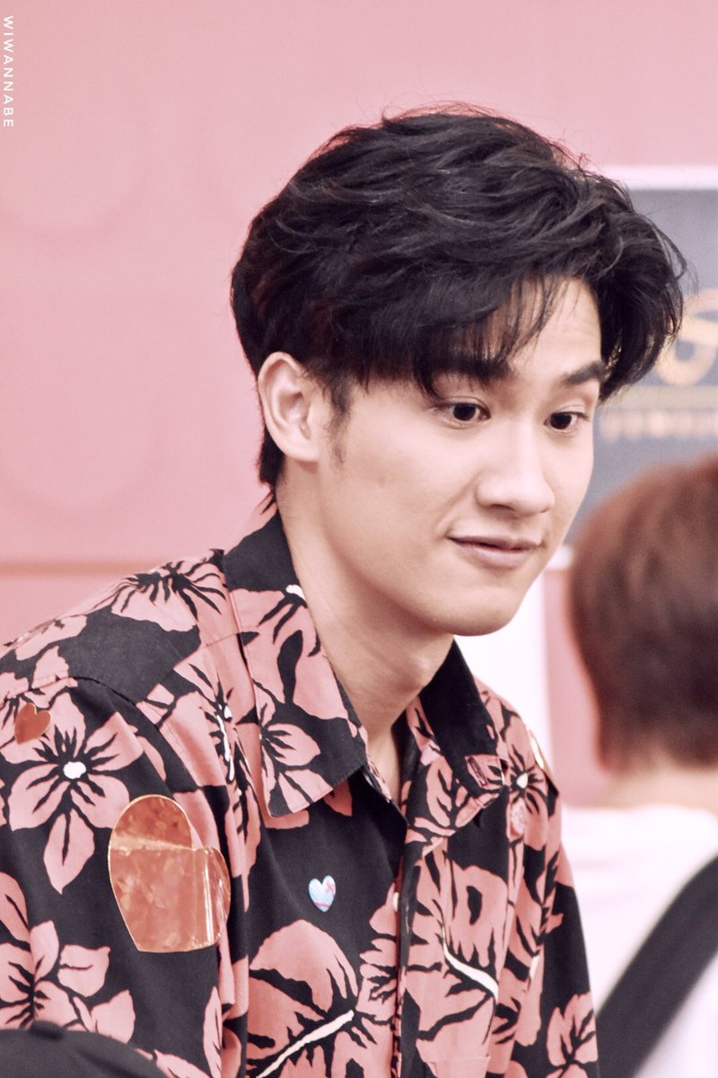 a thread of tay tawan wearing printed shirt #Tawan_V  @Tawan_V