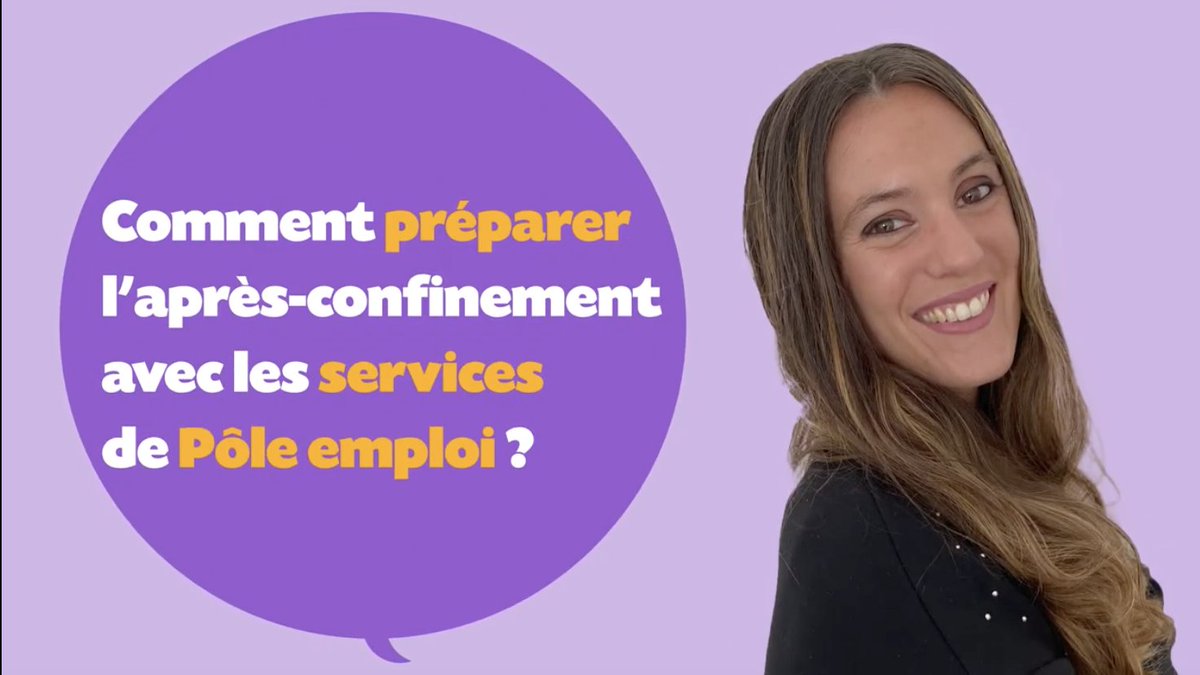 #MardiConseil Pendant la période de confinement, @pole_emploi vous accompagne avec son offre de service à distance pour toutes vos démarches, vos recherches et vos projets. Retrouvez toutes les informations nécessaires avec Claire▶️👉cutt.ly/Ct1mXIb #OnEstLàPourVous