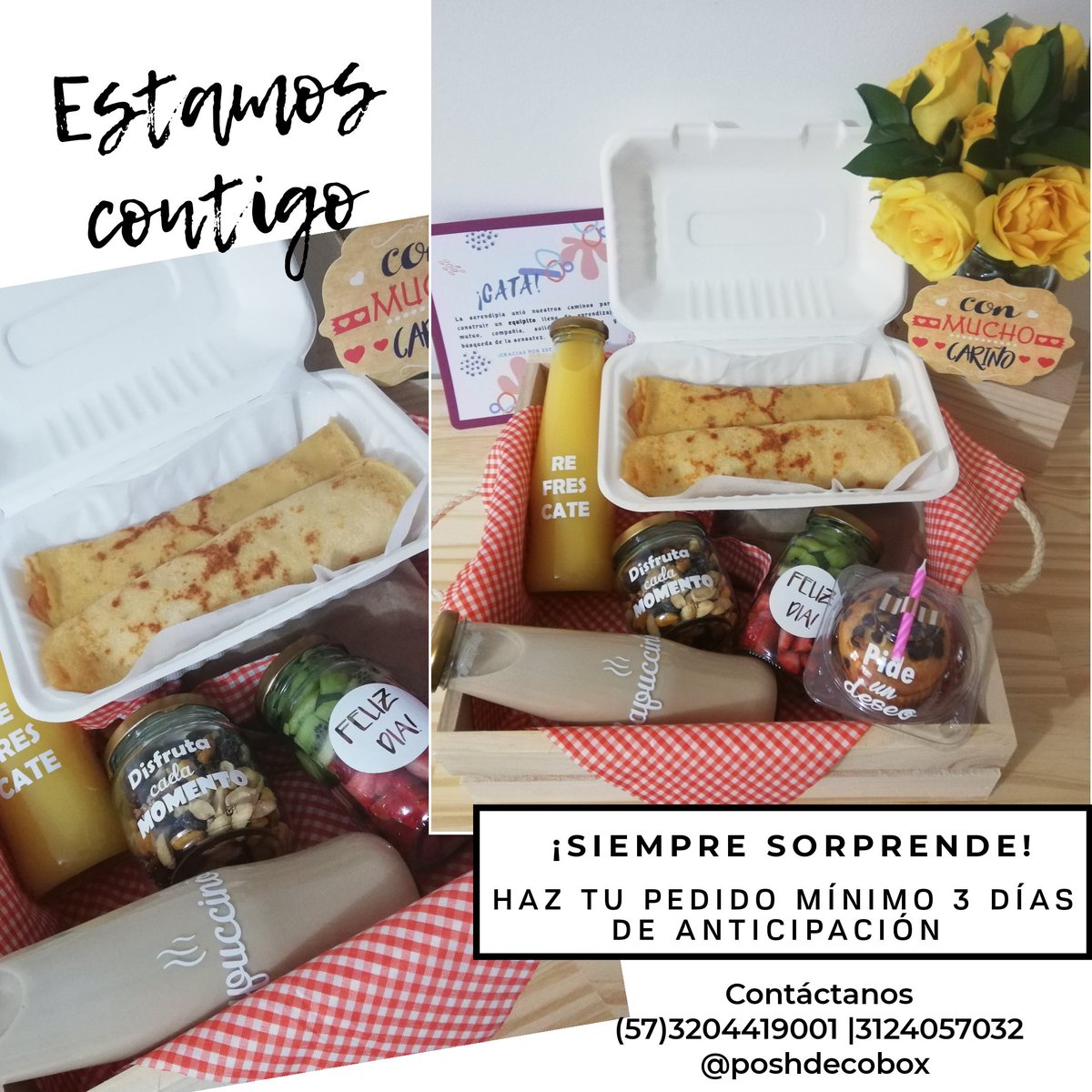 Que nunca te falten motivos para agradecer, es el arte de atraer cosas buenas. 
✍️📞 (57)3204419001 |3124057032#celebracionesbogota #desayunosbogota #sorpresabogota #desayunosorpresaBogotá #desayunosorpresa #desayunospersonalizados
#regalospersonalizados #detalles #regalosbogota