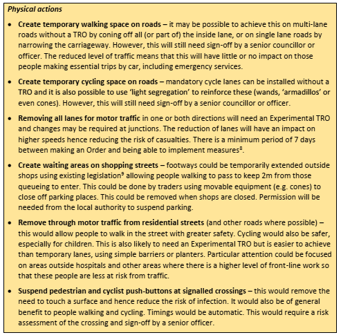 Some great advice from  @ibikebrighton for councils and transport professionals, on how to reconfigure streets for better public health in these times.No need to re-invent the wheel.