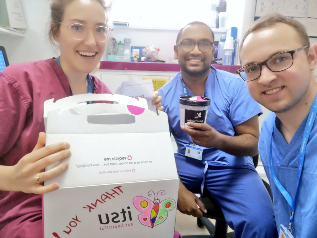 pabskost's tweet photo. Thanks to @ItsuOfficial for your free delivery of food today!! @ImperialNHS @DrDevChauhan https://t.co/lT8WJJXEPZ