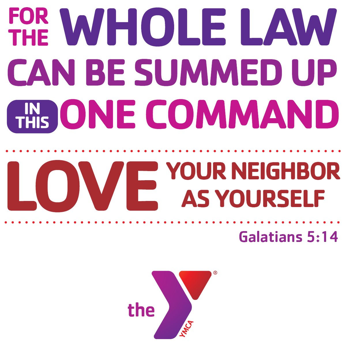 jc_ymca's tweet photo. #loveyourneighbor #galatians #wholelaw #inthistogether #staywithus #shoesandasmile https://t.co/siQkR4qhmG
