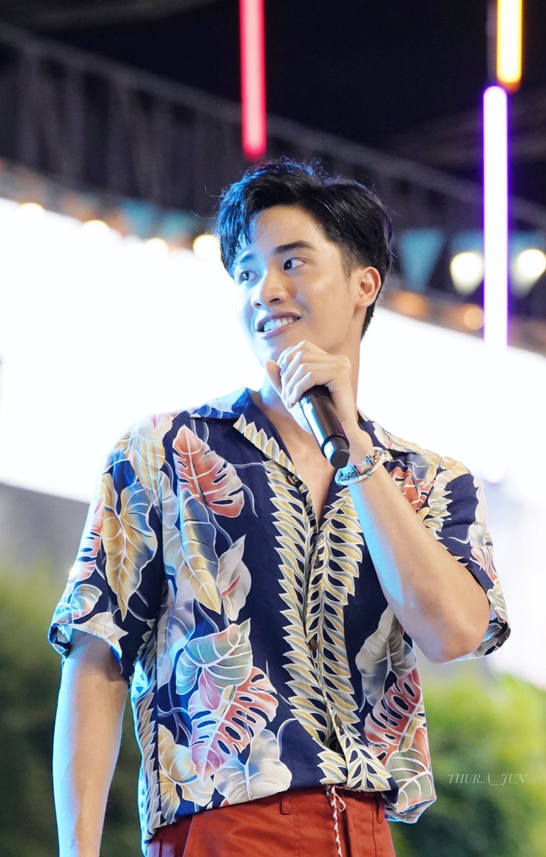 a thread of tay tawan wearing printed shirt #Tawan_V  @Tawan_V