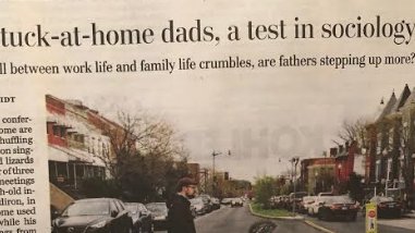 Sociologists comment on fatherhood now being more visible than ever before. @CaitlynMCollins, Scott Coltrane, <a href="/besencassino/">Yasemin BesenCassino</a>  washingtonpost.com/dc-md-va/2020/…