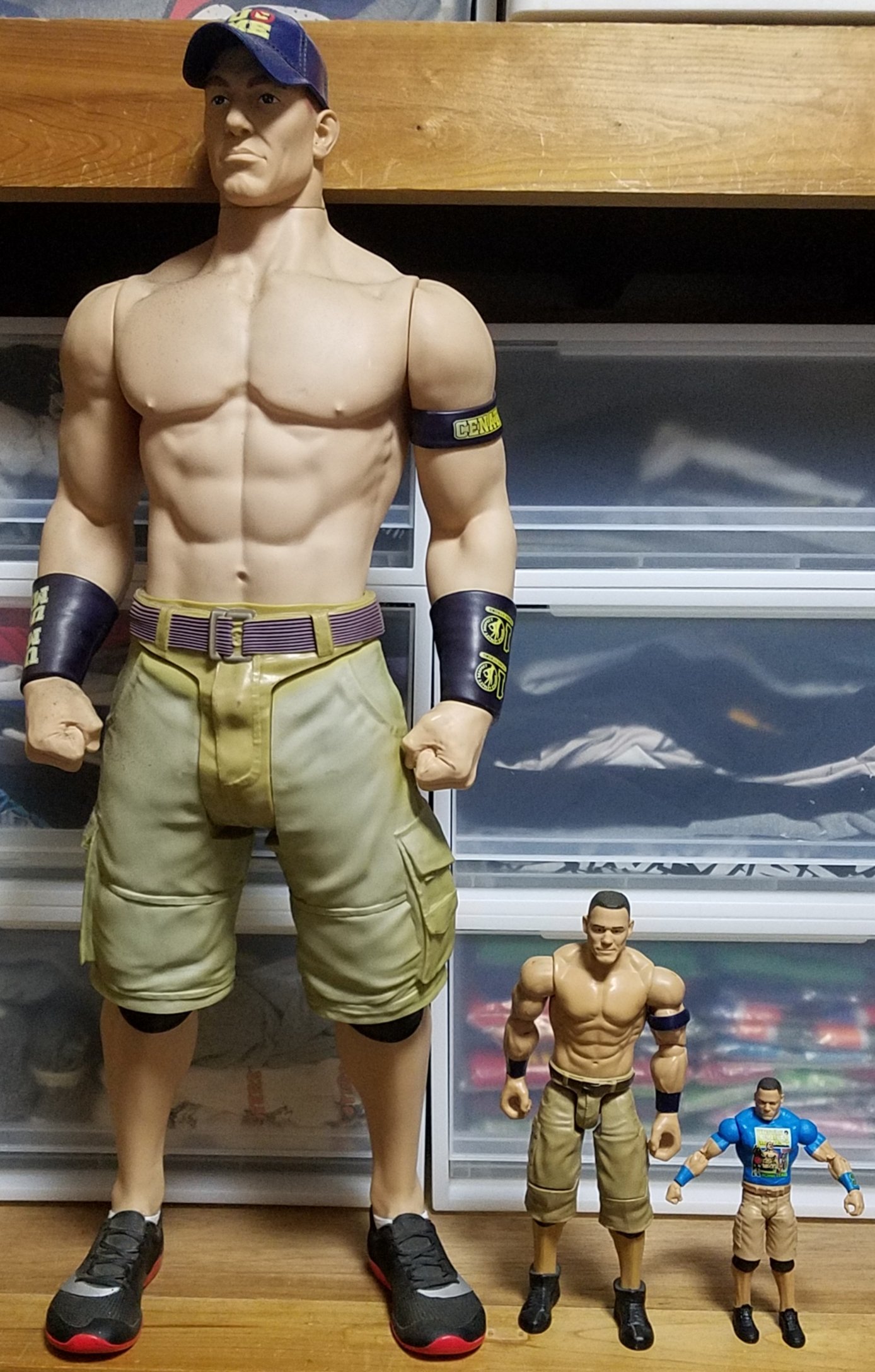 WWE ジョンシナ John Cena 限定フィギュア 直筆サインプレート MATTEL