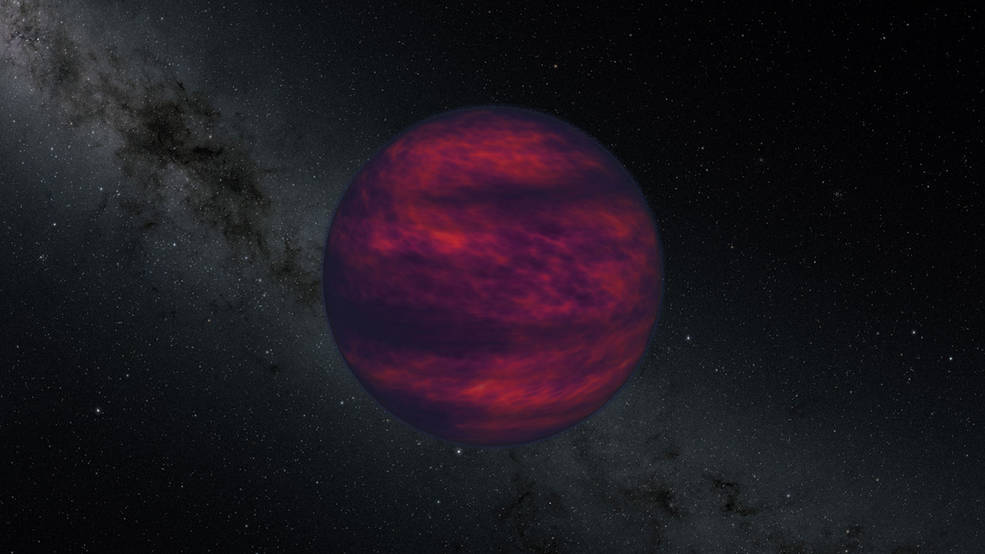 Scientists have directly measured wind speed on a brown dwarf for the first time. A brown dwarf is an object larger than Jupiter but that never got massive enough to become a star. 
Read on: go.nasa.gov/3bkxgf3