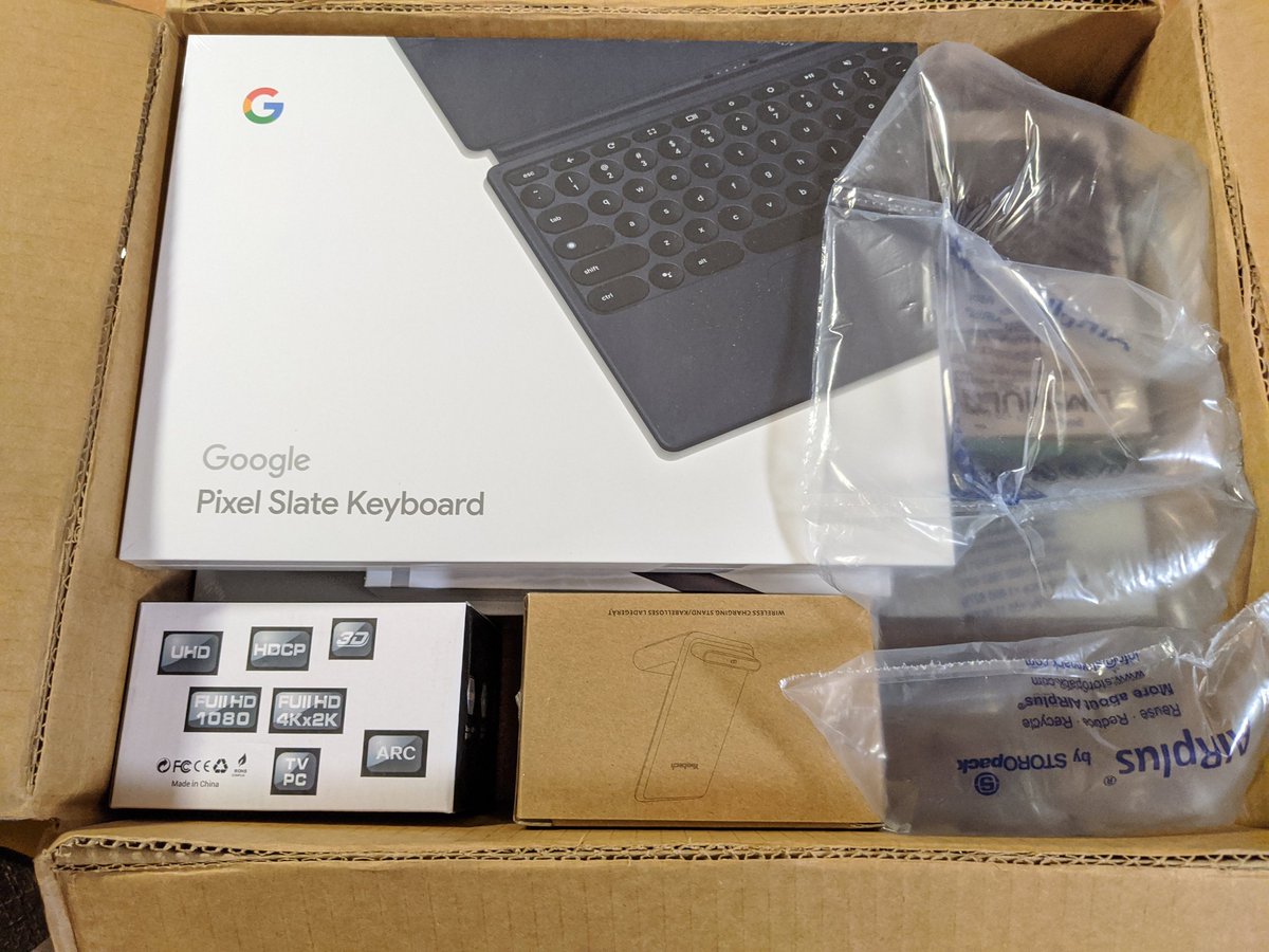 Wakaba_Japan's tweet image. アメリカから着弾！！！！！
#PixelSlate #Logitechk580CrOS #Yootech