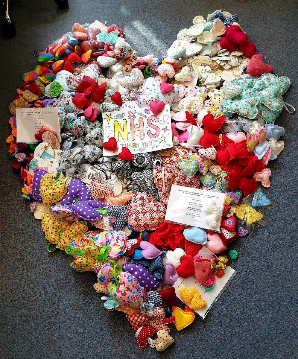 #connectedhearts a huge thankyou to everyone who has contributed to this campaign. This is just a small amount of what is arriving daily. These are now being distributed to our wards for the patients <a href="/LancsHospitals/">Chorley & Royal Preston</a> <a href="/SarahC_RN/">Sarah Morrison RN</a> <a href="/BBCLancashire/">BBC Lancashire</a>