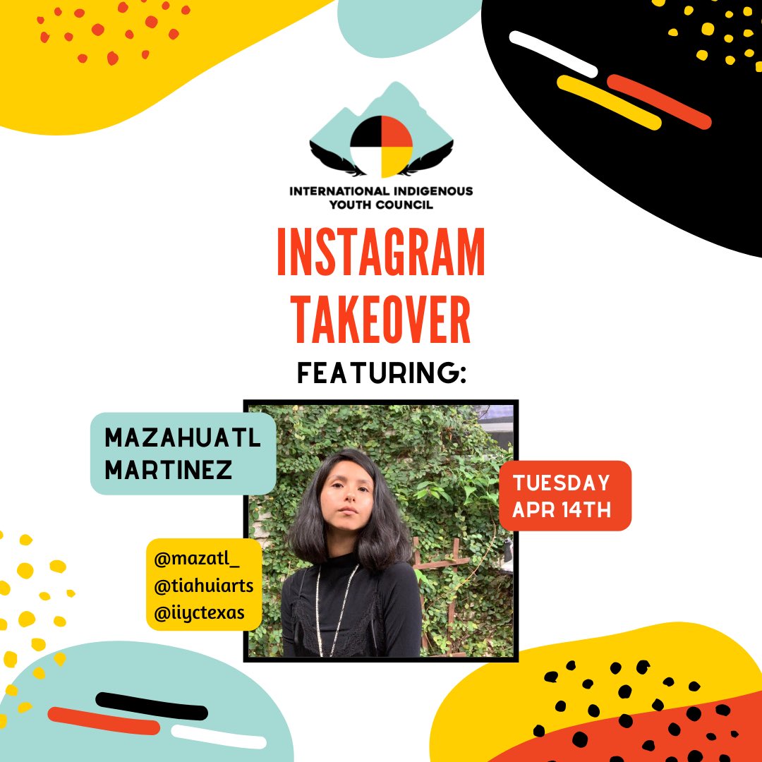 IIYCfamily's tweet image. Today’s #TakeoverTuesday is brought to you by Mazahuatl Martinez from the IIYC-Texas chapter ☀️
📸 🦌 ⁣⁣

#IIYC #iiycFamily #IndigenousYouth #NativeYouth #iiyctexas #7thGenRising