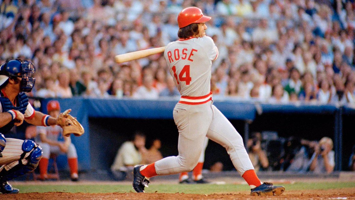 Reds's tweet photo. Happy 79th birthday to the Hit King, Peter Edward Rose! ⚾👑 https://t.co/WzgVjDRws6