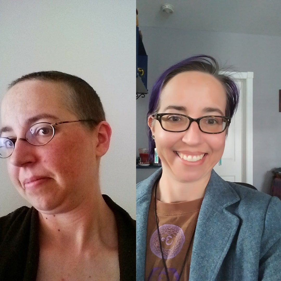 ProfKimball's tweet image. Hey look two distinct "isolation" photos. Left 2015 (post op/chemo) undergoing radiation #cancersurvivor / right "collective action isolation experiment covid19 pandemic" #isolationhumor