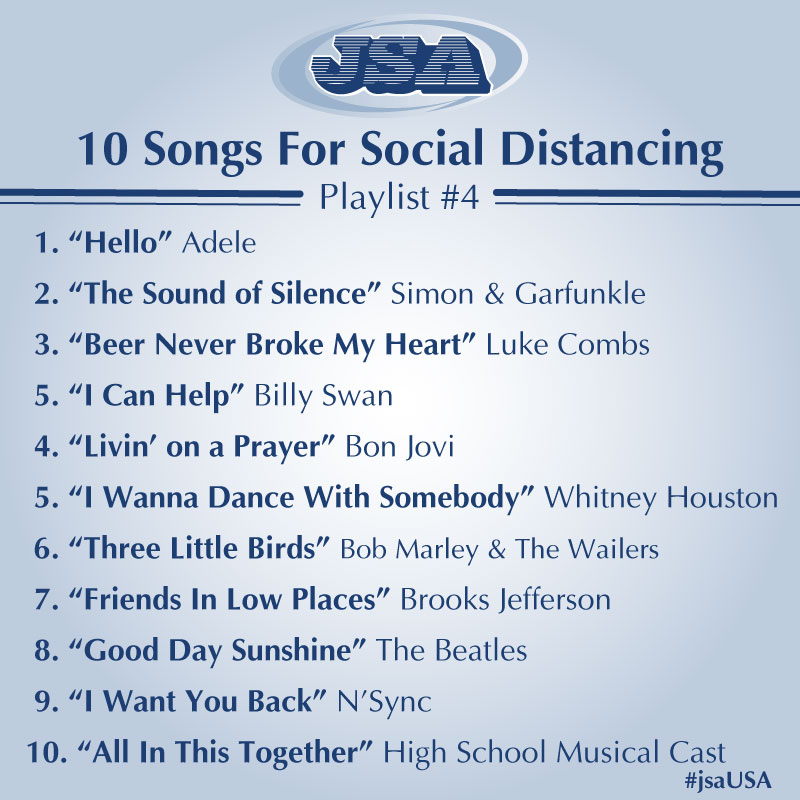 JacksonSumner's tweet photo. Agency Operations Coordinator, Scott Banks, is married to Assistant Garage Underwriter, Elizabeth, and their playlists are always the most eclectic. On Spotify visit: 
https://t.co/CtdhWY3Jm6

#jsausa #insurancefun #socialdistancing #COVID19 #spotify #insurance #alonetogether https://t.co/YzecVgzCRj