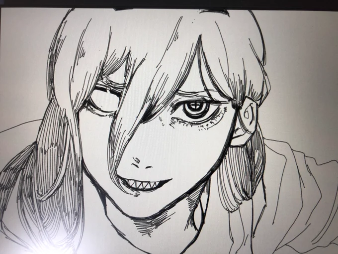 続き描きます 