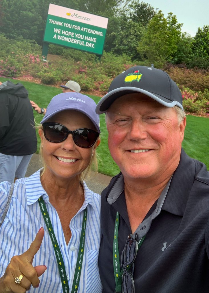JoeWoschitz's tweet photo. April 14th, 2019, we watched Boots’ favorite player @TigerWoods win his 5th #GreenJacket in his #ReturnToGlory! #TheMasters #AugustaNational @TheMasters 🏆🥂👢😎 https://t.co/cRHLxRAOhO