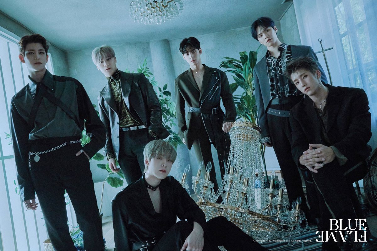 Flowers = aroha Astro taking that flower concept and putting it in water this time, first all night with garden then we got blue flame that’s the aftermath of all night, so the next album instead of a burning love, they are all drowning in love? @offclASTRO  #아스트로