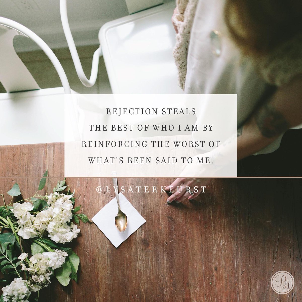 LysaTerKeurst's tweet image. Satan is the father of lies and he wants you to believe that you are left out, lonely and less than. Don’t believe his toxic deception.
 
The truth is you are loved by God. And His love can never be diminished, tarnished, shaken or taken. His love never rejects or uninvites.