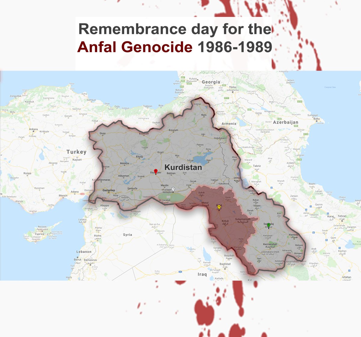 Today is remembrance day for the Anfal Genocide! May we never forget 🙏🏼

#twitterkurds #Assyrians #anfalcampaign