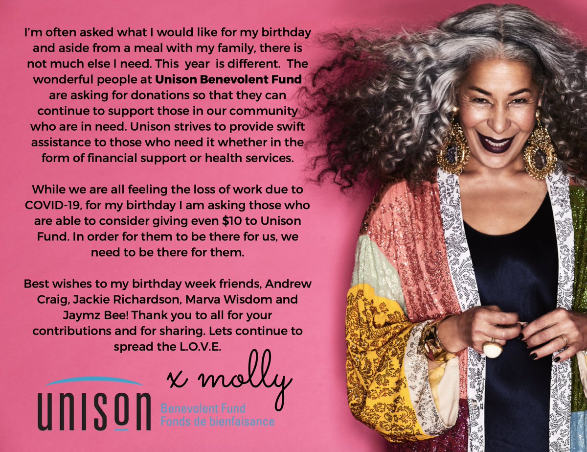 themollyjohnson's tweet photo. Please visit: https://t.co/fzyAMnGPRq to make a contribution for Molly's birthday to @UnisonFund either online or via cheque. As a thank you, here is a video from a recent performance at @KWJazz with @mikedownesmusic and @robibotos: https://t.co/PyBvEVU8qT https://t.co/EEvk3GEzr1