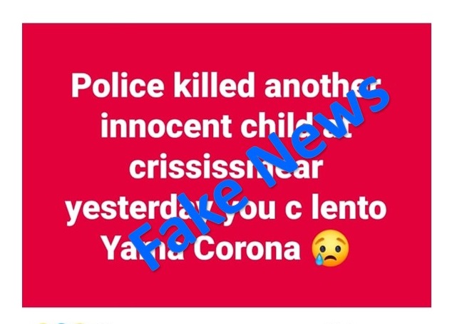 SAPoliceService's tweet photo. #sapsHQ Anyone that creates or spreads fake news is liable for prosecution. Verify the information before you share information. NP https://t.co/m8CWLIh5Fw