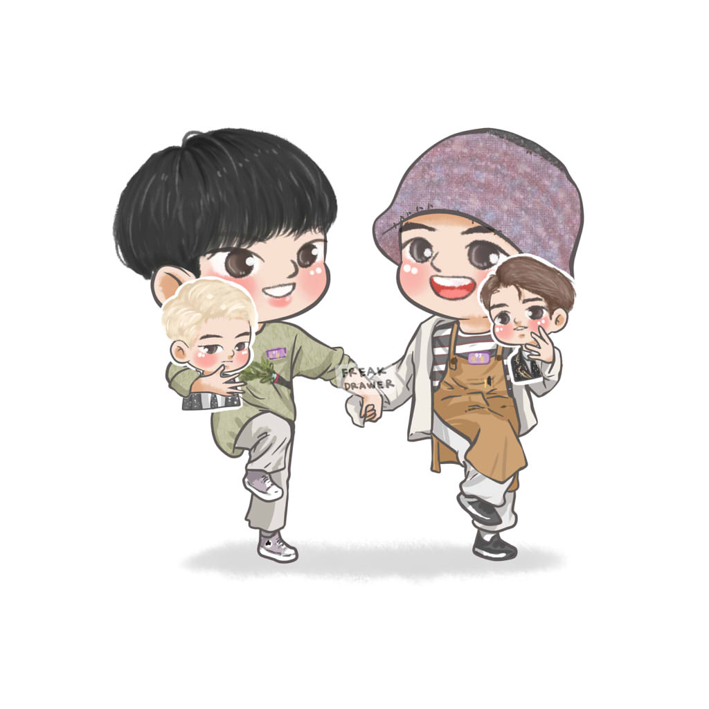 freak_drawer's tweet image. Upgraded 👬
MinYoon and hyungs 🧸💙💙💙💙

#winner #forever #위너 #민윤 #minyoon