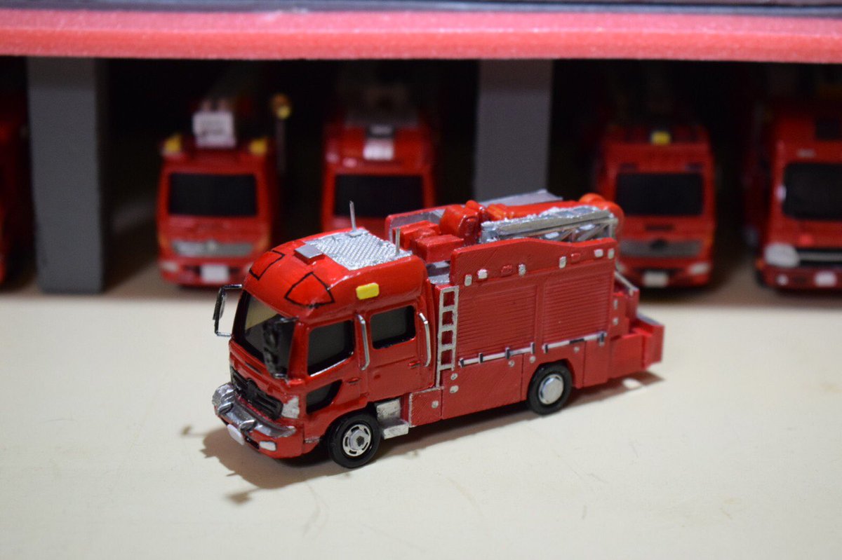 仙台広域消防局 در توییتر トミカ トミカ改造 消防車 またまたですが休校が長く家にいる時間が多いので今回は救助工作車 を製作してみました 細かいところにこだわってリアルに再現できました