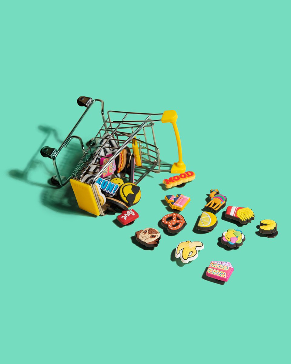 Cart overload 💥 Tell your story with our Jibbitz!

#Jibbitz #ComeAsYouAre