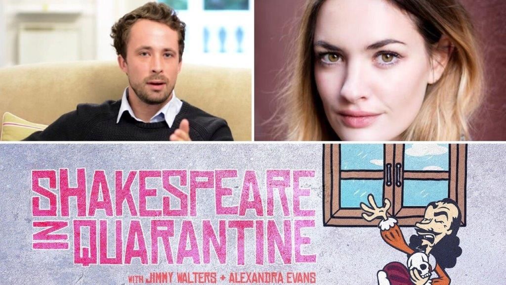 theatre_weekly's tweet photo. Director Jimmy Walters and actress Alexandra Evans launch Shakespeare in Quarantine, a new weekly podcast exploring the extensive back catalogue of William Shakespeare @ShakespeareinQ Read More>> https://t.co/f555XqKE0q https://t.co/EedrshdL9a