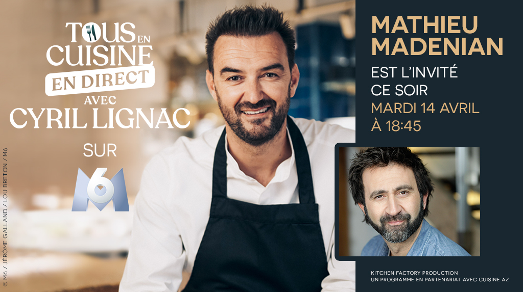 M6 On Twitter Tousencuisine Mathieumadenian Va Preparer Le