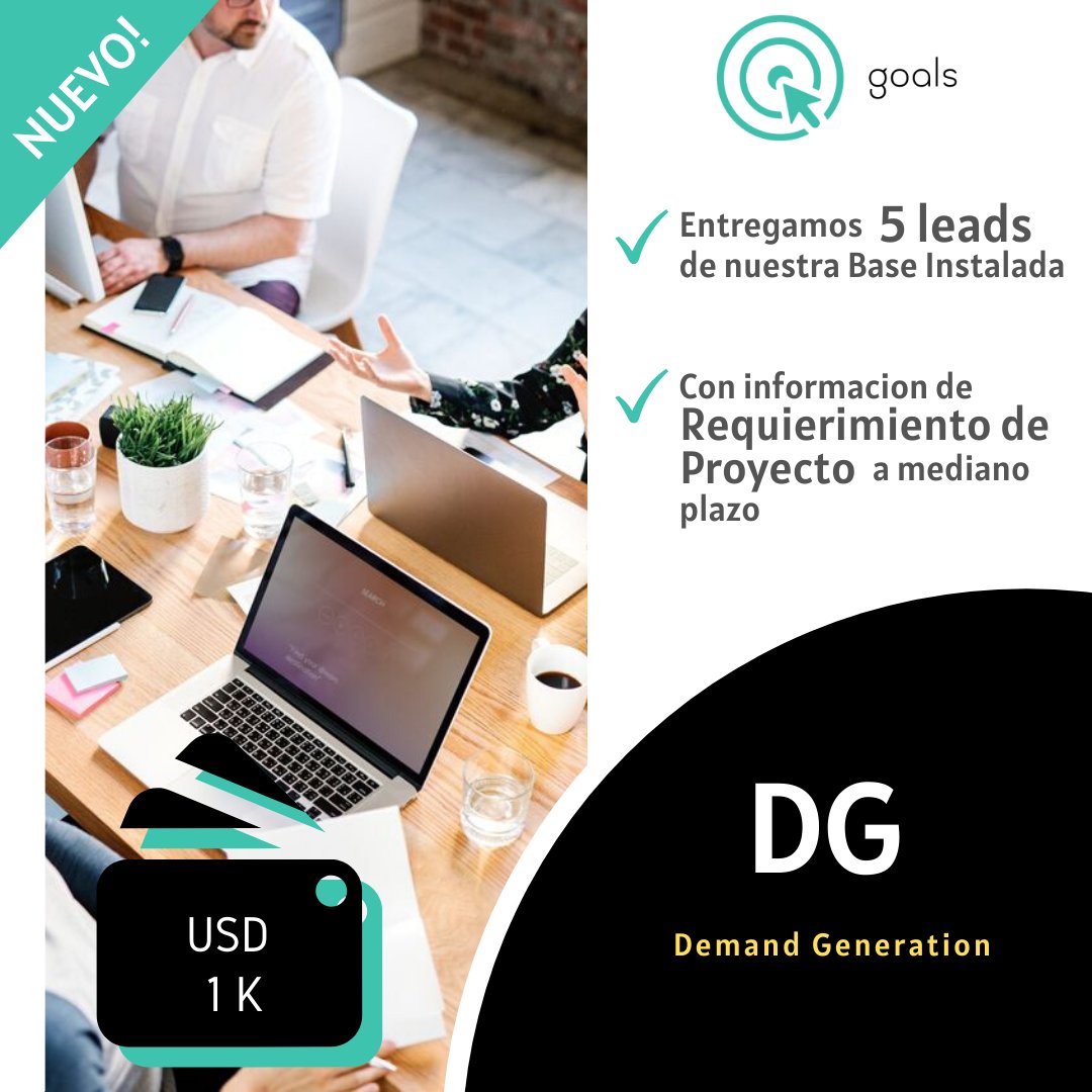 GoalsMkt's tweet photo. GoalsMkt se adapta a los cambios que actualmente suceden en el mercado acompaña a tu negocio. Somos tu aliado!

 #bi #proyectos #leads #businessinteligence #demandgeneration #capacitacion #goalsmkt #pipeline #academy #fuerzadeventas #trabajoremoto #networking #homeoffice https://t.co/gLaj4VwnHC