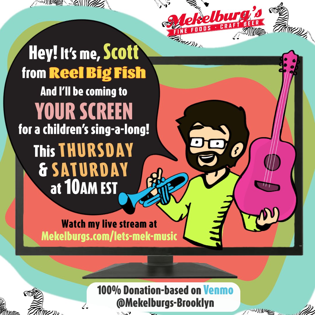 We're thrilled to share our children's music series, Let's Mek Music, on our website every Thursday and Saturday morning at 10am- streaming LIVE! ⁠
mekelburgs.com/lets-mek-music