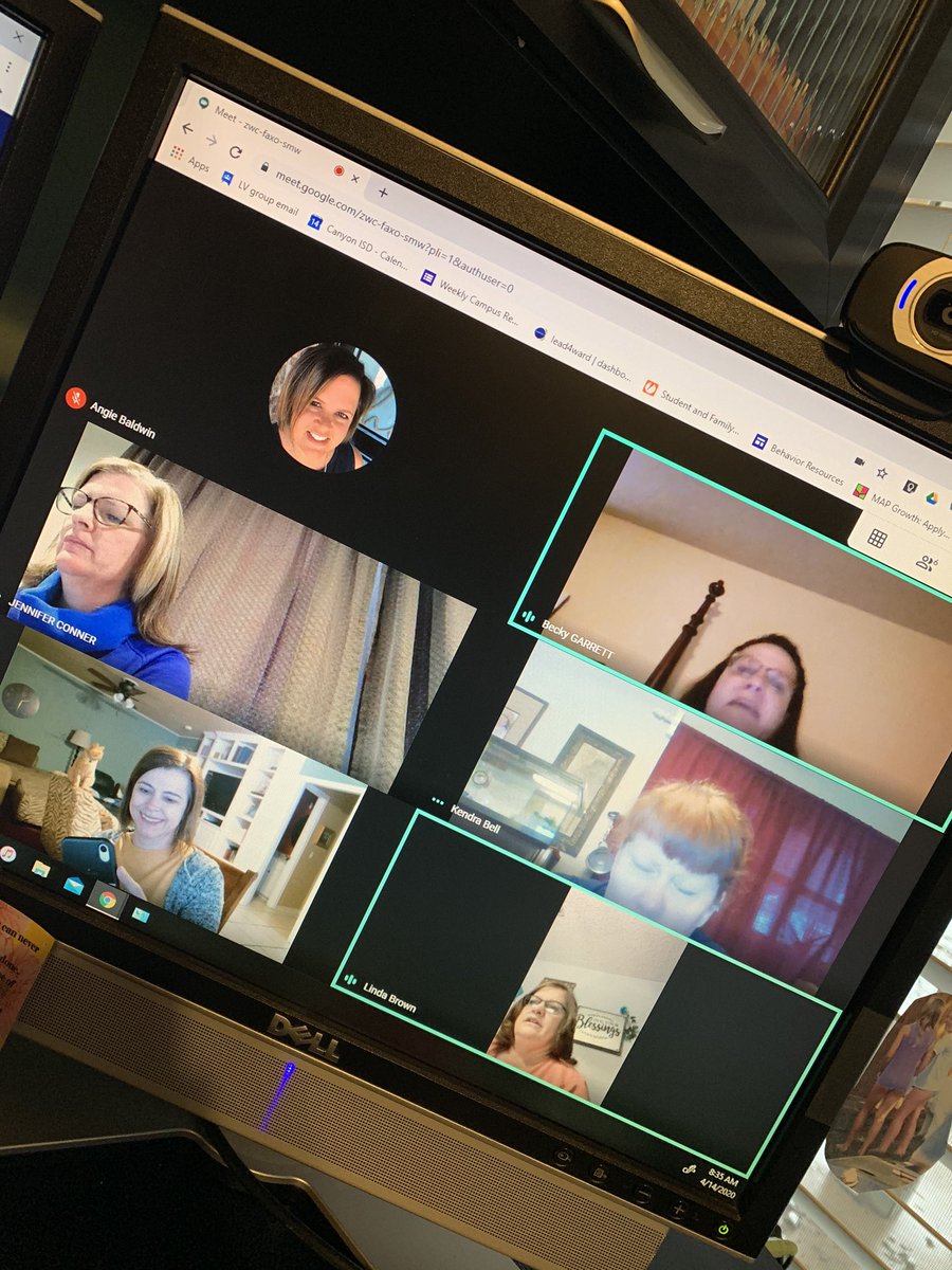 Lakeview kindergarten teachers working hard this cold morning to plan fun lessons for their kids!  #CISDRocks