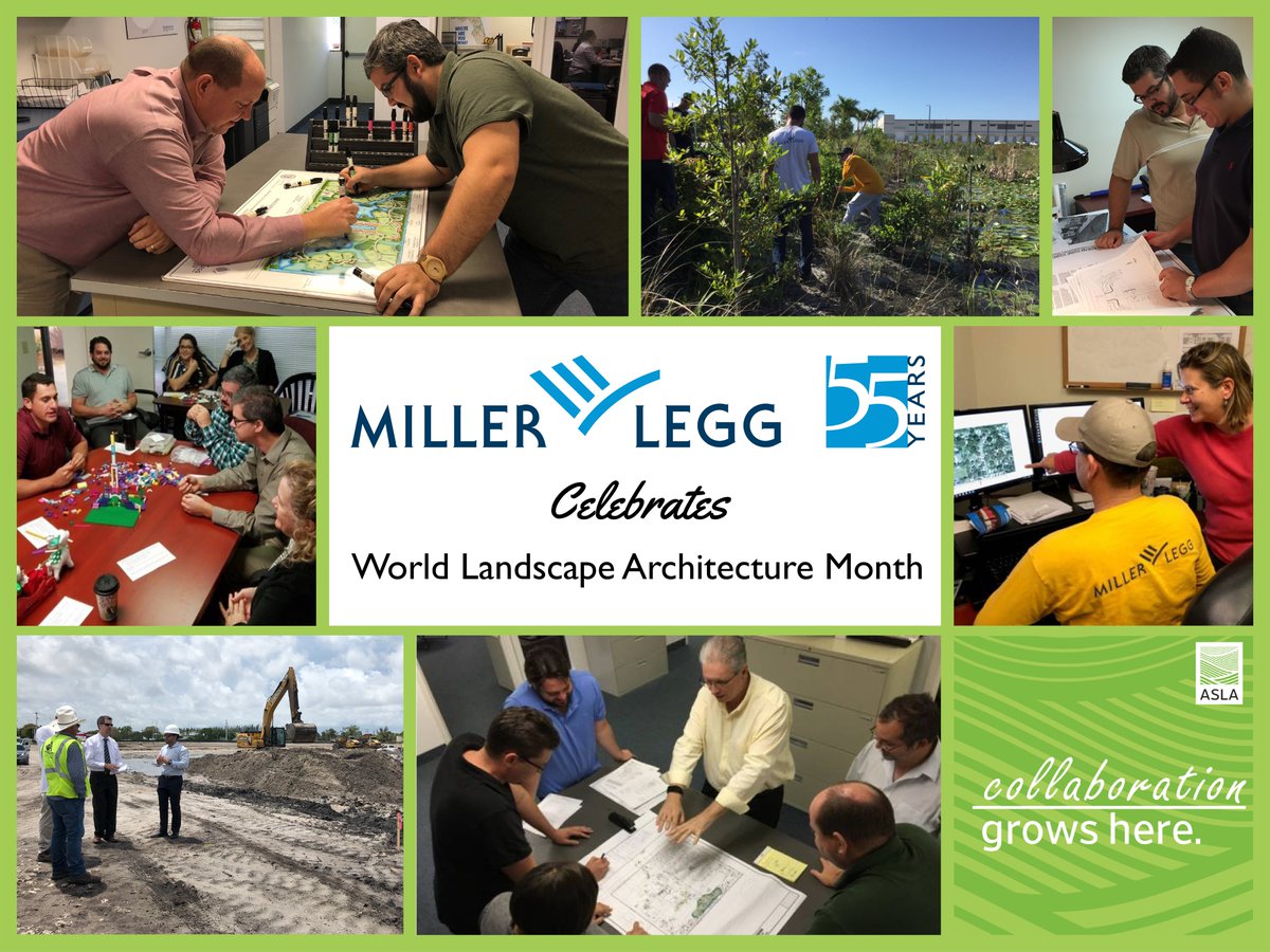 MillerLegg's tweet photo. In April we celebrate our profession all month long! Keep an eye out for future posts as we highlight our projects.  #MillerLeggInMotion #CreatingEnvironments #WLAM #WLAM2020 #WorldLandscapeArchitectureMonth #LandscapeArchitecture #CelebratingLandscapeArchitects https://t.co/eULwQEG999