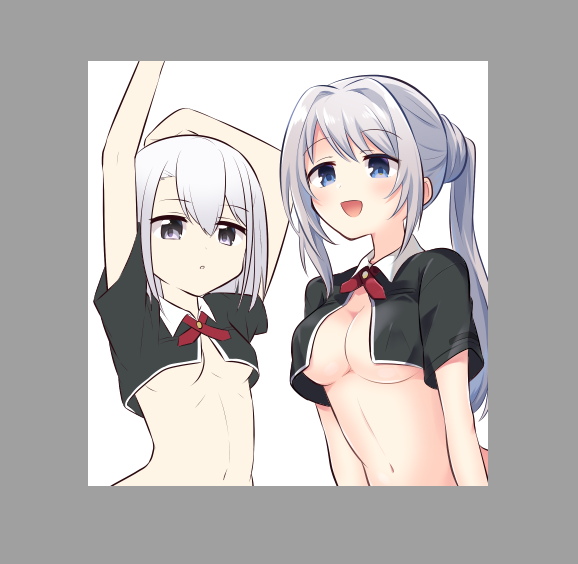 「ぬぬぬ…… 」|桃とまとは安定しつつありますのイラスト
