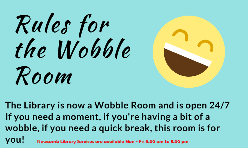 Newcomb Library is now the Wobble Room, open 24/7.  A quiet tranquil place for <a href="/NHSHomerton/">HHFT</a>.  Library services remain available Mon-Fri 9.00 am to 5.00 pm.  You can contact us by email or via the request forms on the intranet and by phone.
