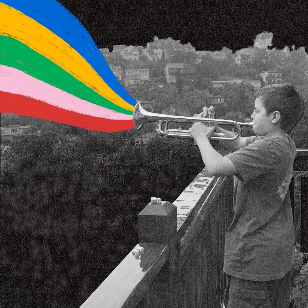 As many neighborhoods cheer their returning health workers, music brings a moment of color to their communities. James, a Los-Angeles-student, takes to his balcony every night to serenade w/ his trumpet.  Art education matters – now more than ever. How has art brought you joy?